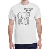 100 HEAVY COTTON SHIRTS WITH 1 COLOR PRINT Thumbnail