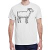 100 HEAVY COTTON SHIRTS WITH 1 COLOR PRINT Thumbnail