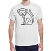 100 HEAVY COTTON SHIRTS WITH 1 COLOR PRINT Thumbnail