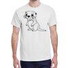 100 HEAVY COTTON SHIRTS WITH 1 COLOR PRINT Thumbnail