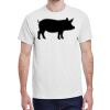 100 HEAVY COTTON SHIRTS WITH 1 COLOR PRINT Thumbnail