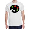 100 HEAVY COTTON SHIRTS WITH 1 COLOR PRINT Thumbnail