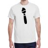 100 HEAVY COTTON SHIRTS WITH 1 COLOR PRINT Thumbnail