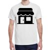 100 HEAVY COTTON SHIRTS WITH 1 COLOR PRINT Thumbnail