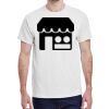 100 HEAVY COTTON SHIRTS WITH 1 COLOR PRINT Thumbnail