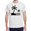 100 HEAVY COTTON SHIRTS WITH 1 COLOR PRINT Thumbnail