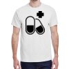 100 HEAVY COTTON SHIRTS WITH 1 COLOR PRINT Thumbnail