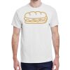 100 HEAVY COTTON SHIRTS WITH 1 COLOR PRINT Thumbnail