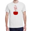 100 HEAVY COTTON SHIRTS WITH 1 COLOR PRINT Thumbnail