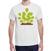 100 HEAVY COTTON SHIRTS WITH 1 COLOR PRINT Thumbnail