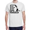 100 HEAVY COTTON SHIRTS WITH 1 COLOR PRINT Thumbnail