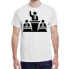 100 HEAVY COTTON SHIRTS WITH 1 COLOR PRINT Thumbnail