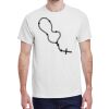 100 HEAVY COTTON SHIRTS WITH 1 COLOR PRINT Thumbnail
