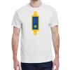 100 HEAVY COTTON SHIRTS WITH 1 COLOR PRINT Thumbnail