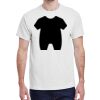 100 HEAVY COTTON SHIRTS WITH 1 COLOR PRINT Thumbnail
