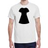 100 HEAVY COTTON SHIRTS WITH 1 COLOR PRINT Thumbnail