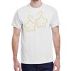 100 HEAVY COTTON SHIRTS WITH 1 COLOR PRINT Thumbnail