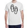 100 HEAVY COTTON SHIRTS WITH 1 COLOR PRINT Thumbnail