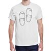 100 HEAVY COTTON SHIRTS WITH 1 COLOR PRINT Thumbnail