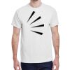 100 HEAVY COTTON SHIRTS WITH 1 COLOR PRINT Thumbnail