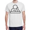 100 HEAVY COTTON SHIRTS WITH 1 COLOR PRINT Thumbnail