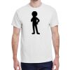 100 HEAVY COTTON SHIRTS WITH 1 COLOR PRINT Thumbnail
