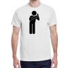 100 HEAVY COTTON SHIRTS WITH 1 COLOR PRINT Thumbnail