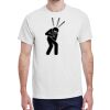 100 HEAVY COTTON SHIRTS WITH 1 COLOR PRINT Thumbnail