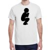 100 HEAVY COTTON SHIRTS WITH 1 COLOR PRINT Thumbnail