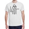 100 HEAVY COTTON SHIRTS WITH 1 COLOR PRINT Thumbnail