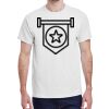 100 HEAVY COTTON SHIRTS WITH 1 COLOR PRINT Thumbnail