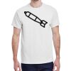 100 HEAVY COTTON SHIRTS WITH 1 COLOR PRINT Thumbnail